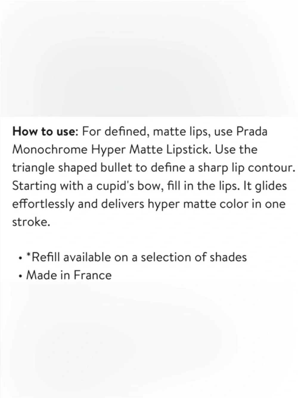 Prada Monochrome Hyper Matte 077 Arancio Lipstick Refillable Magnetic Case - Picture 15 of 15